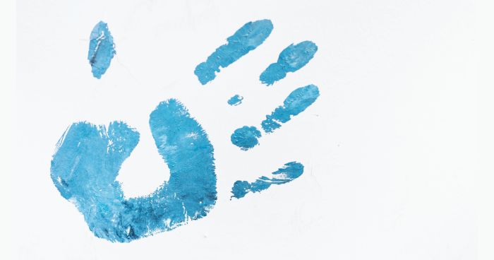 Impronta mano